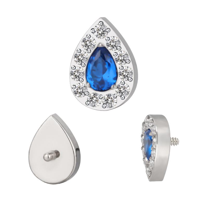 Paved Tear Drop CZ