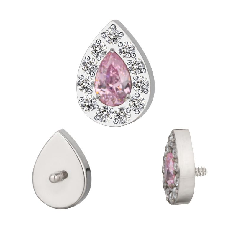 Paved Tear Drop CZ
