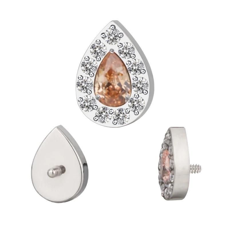 Paved Tear Drop CZ