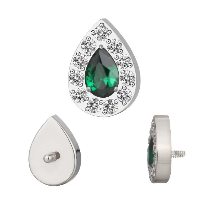 Paved Tear Drop CZ