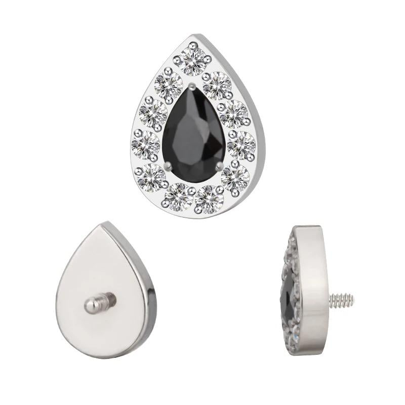 Paved Tear Drop CZ