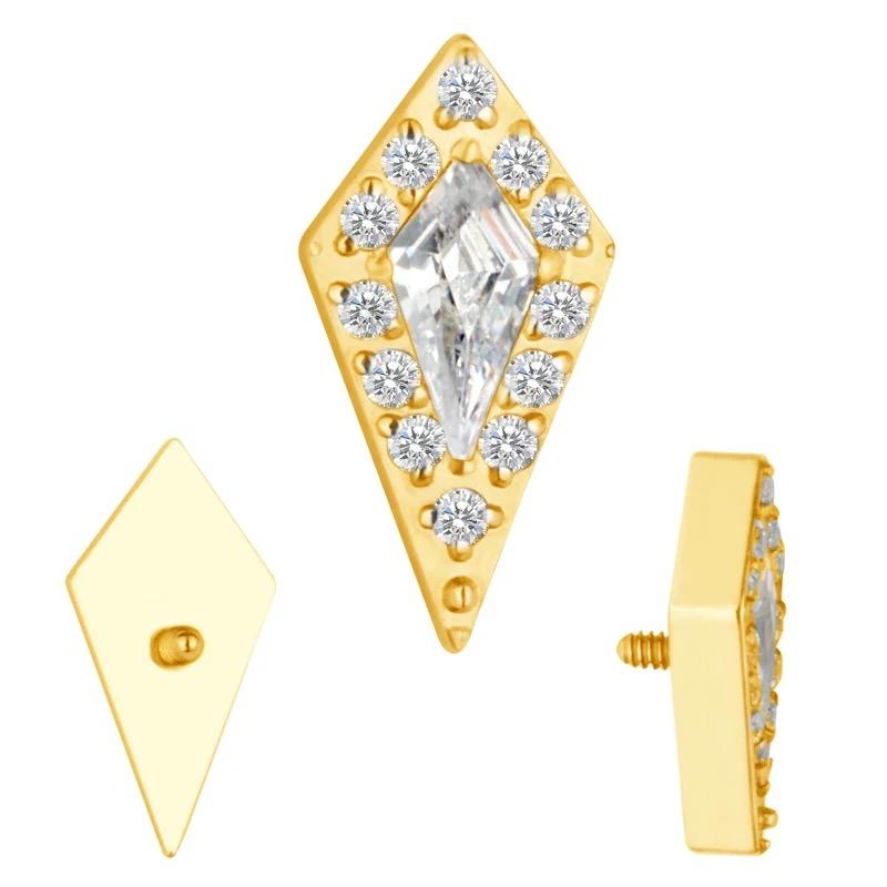 Kite Pave with Center CZ