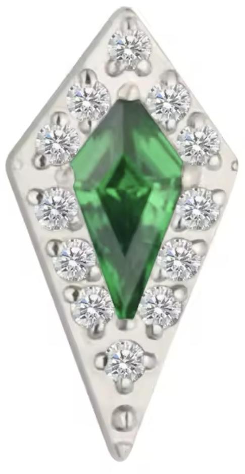 Kite Pave with Center CZ