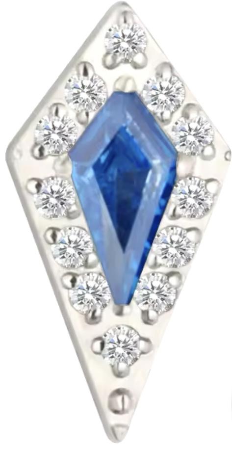 Kite Pave with Center CZ