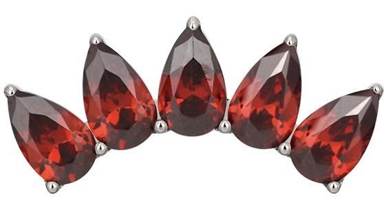 5 Pear CZ Cluster