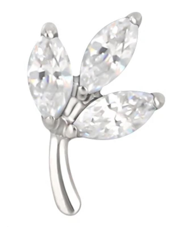 Marquise CZ Leaf