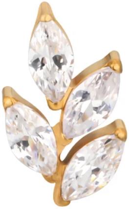 Leaf Shape Marquise