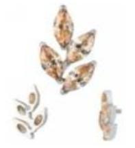 Leaf Shape Marquise