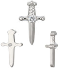 Sword With CZ Center