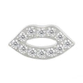 CZ Pave Mouth