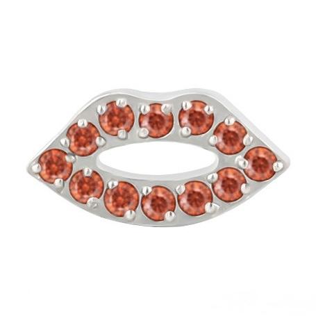CZ Pave Mouth