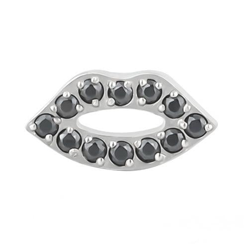 CZ Pave Mouth