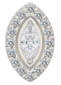 Center Marquise CZ Pave