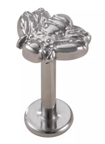 Internally Threaded Labret with Bee