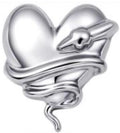Titanium Snake Heart