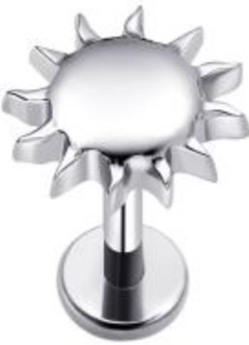 Internally Threaded Labret with Sun