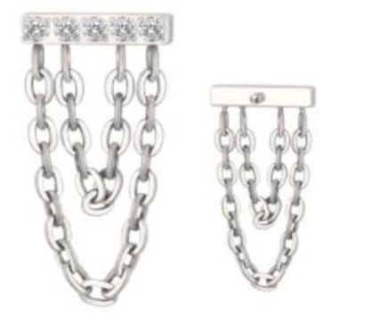 Round Arc Bar with Double Chain