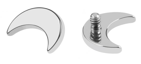Titanium Crescent Moon