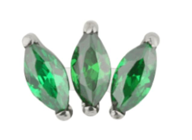 3 Marquise Prong Cluster 16g