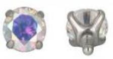 Round Prong Set Gem