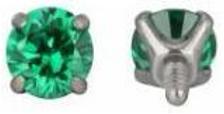 Round Prong Set Gem
