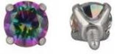 Round Prong Set Gem