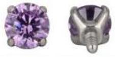 Round Prong Set Gem
