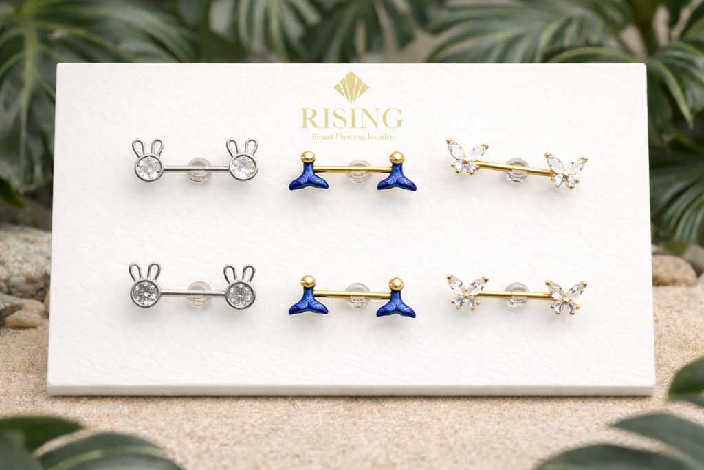 6 Piece Jewelry Display with Clips