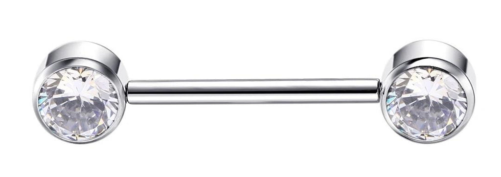 Straight Barbell with CZ