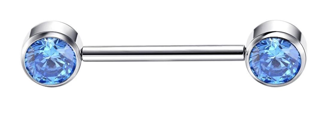 Straight Barbell with CZ