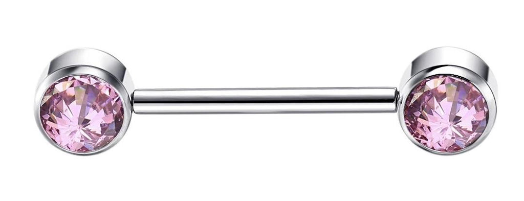 Straight Barbell with CZ