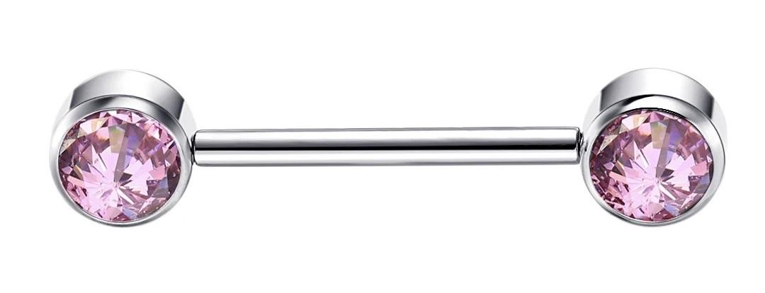 Straight Barbell with CZ