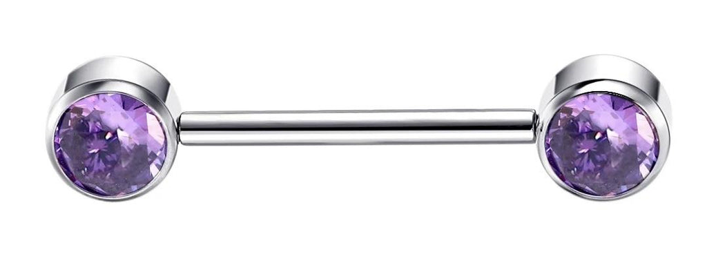 Straight Barbell with CZ