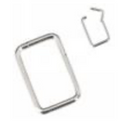 Titanium Rectangle Hinge Ring