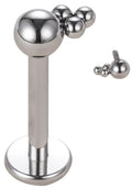 Internally Threaded Labret with Bead Cluster and Ball