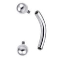 Curved Barbell with balls