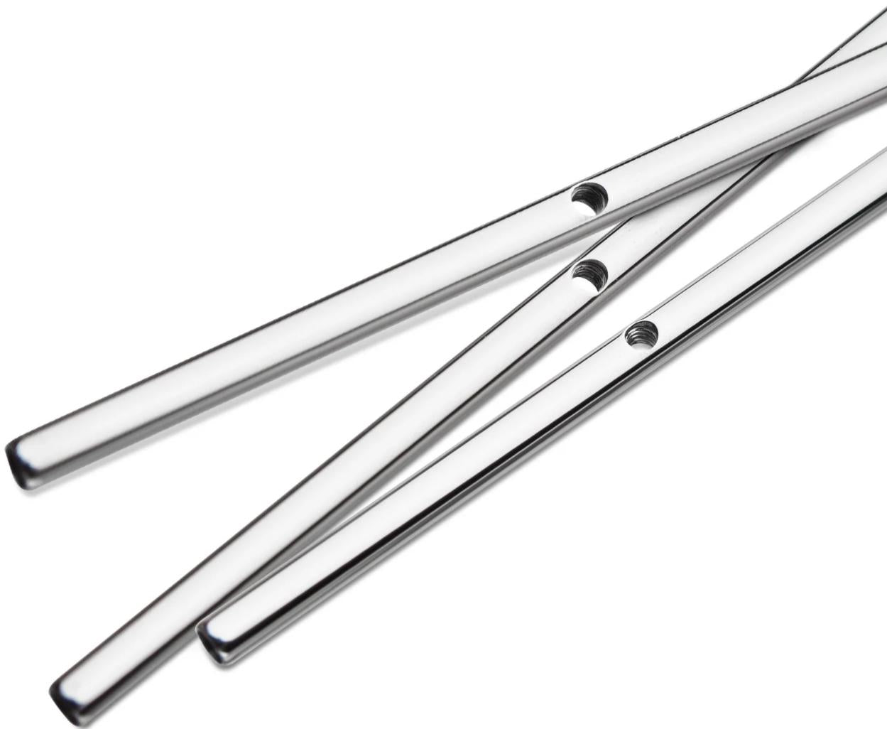 Straight Barbell with mid end hole