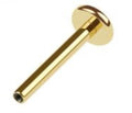 Internally Threaded Labret PVD GOLD