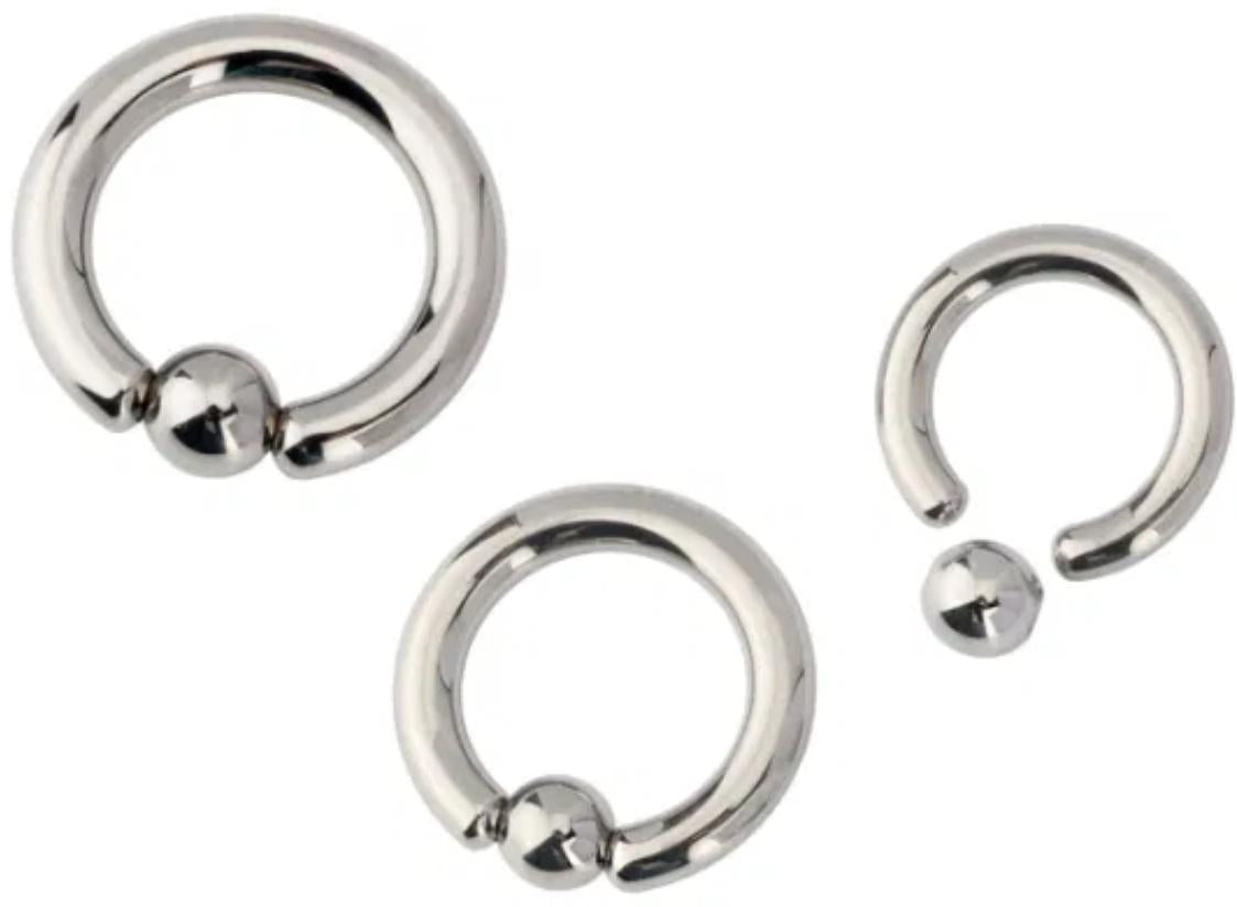 Large Gauge Captive Bead Ring