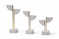 10 Piece Jewelry Display Double Flag Stand
