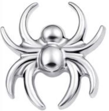 Threadless Titanium Spider