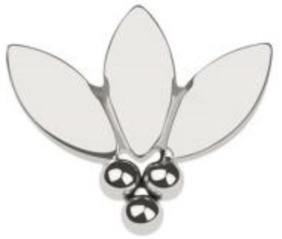 Threadless Titanium Leaves with Tribead