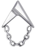Threadless Chevron with Chain