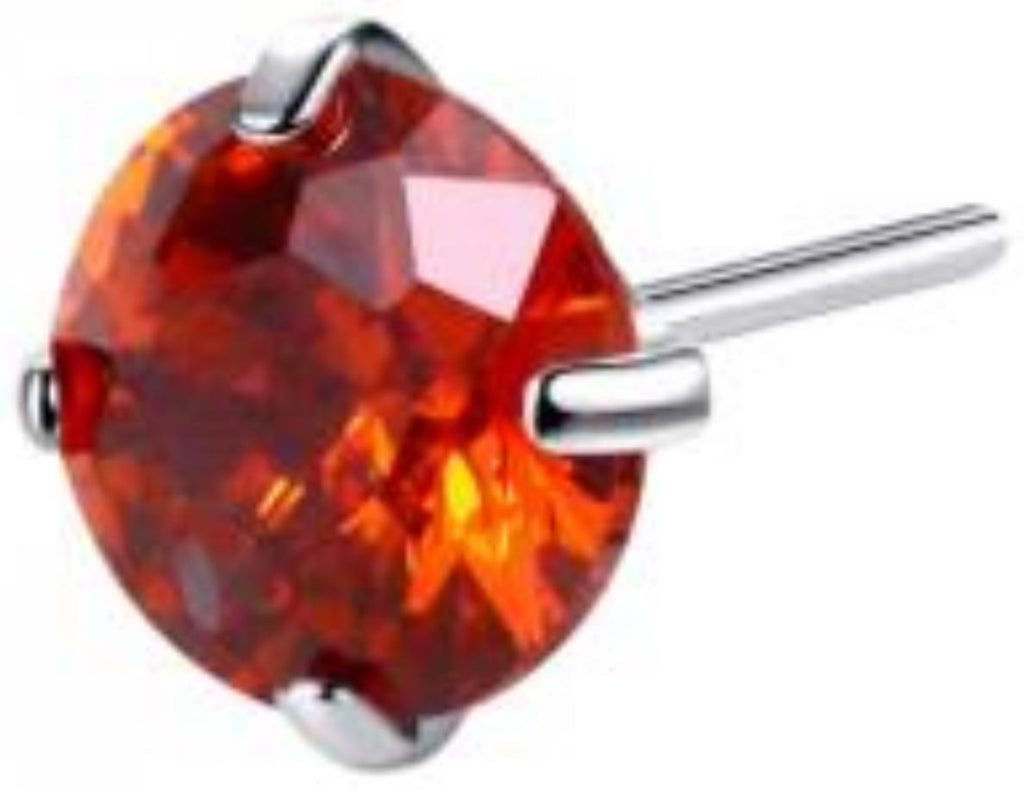 Threadless Prong Set CZ