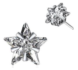 Threadless Prong Star CZ