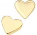 Threadless 14K Gold Heart