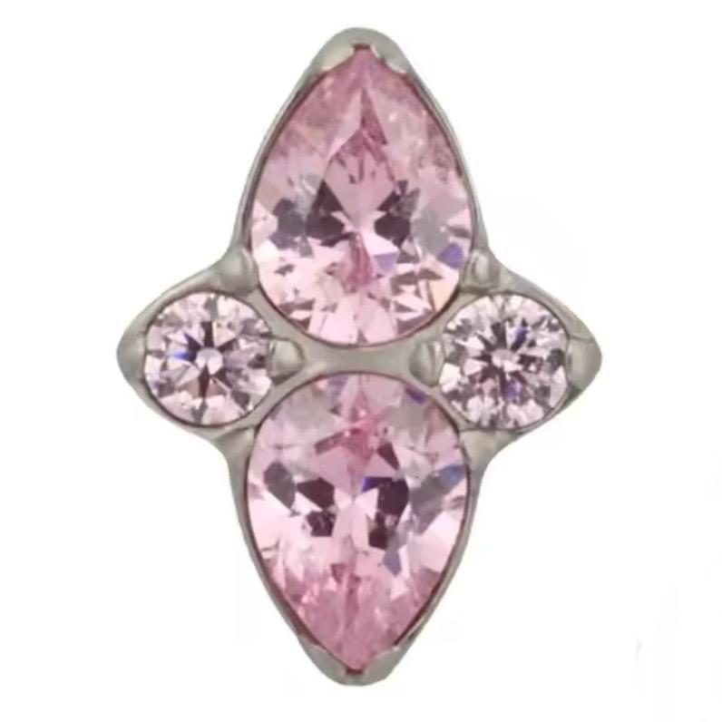 Pear and Round CZ Pair