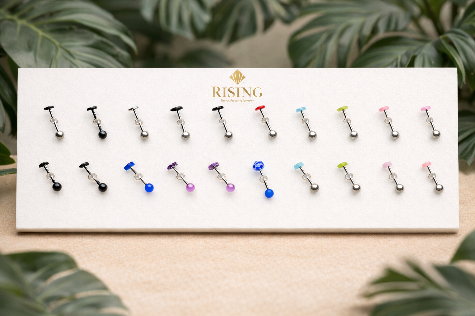 20 Piece Jewelry Display with Clips