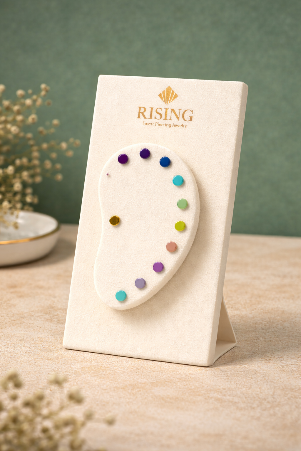 11 Piece Ear Jewelry Display