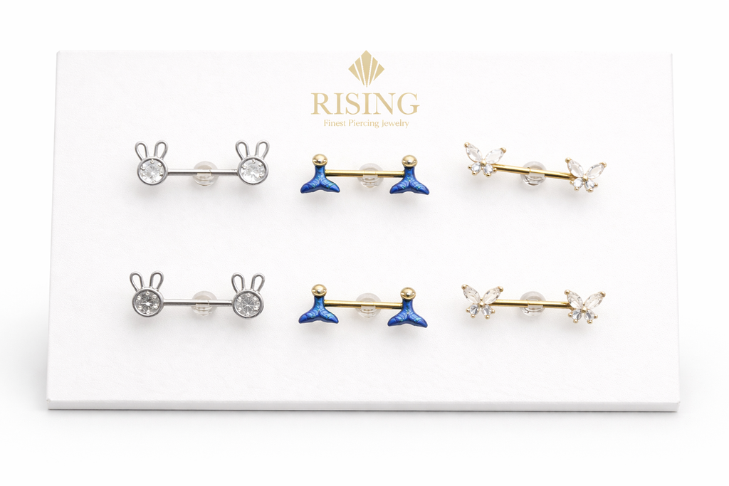6 Piece Jewelry Display with Clips